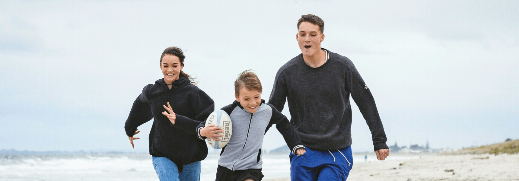 A man jogging