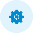 Security systems and information - graphic icon Security systems and information - graphic icon